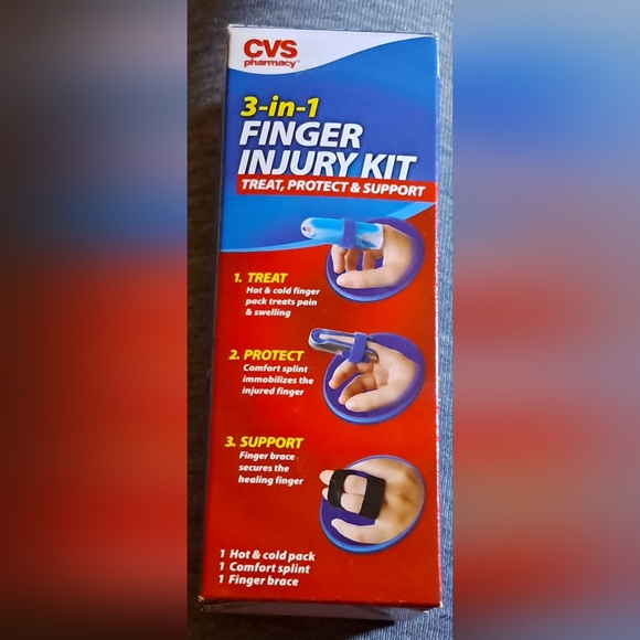 CVS 3 in 1 Finger Injury Kit NEW - Picture 1 of 12